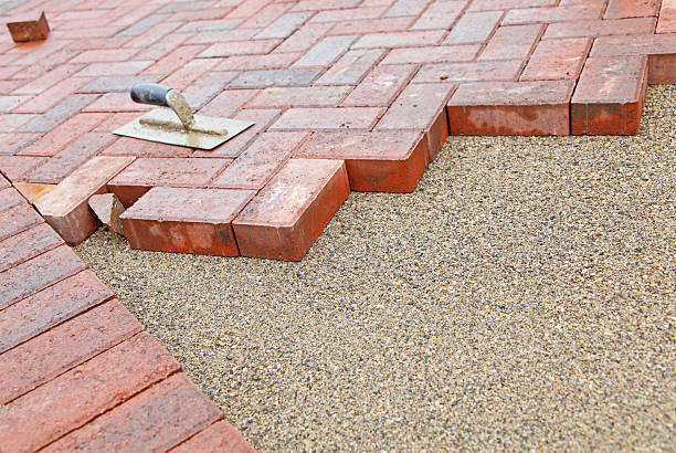 Residential Paver Driveway in Clearwater, KS